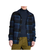TIMBERLAND Camicia Wool Blend Shacket Timberland - Blu Blu