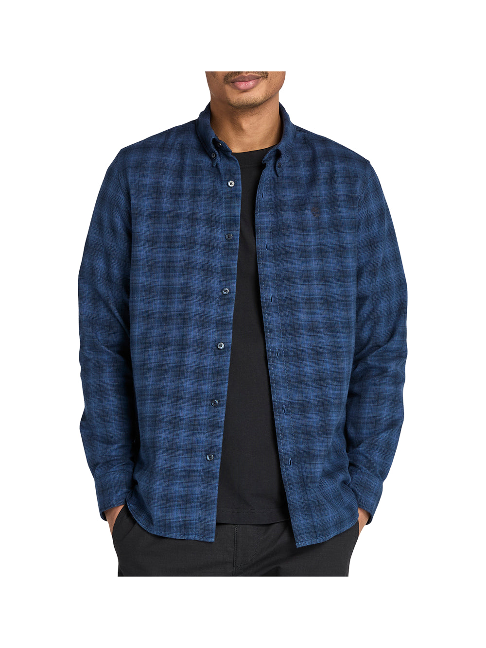 TIMBERLAND Camicia Solucell Plaid Shirt Timberland - Blu Blu