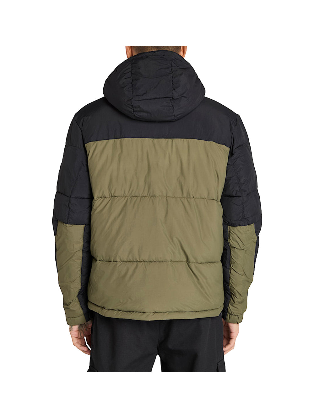 Timberland Timberland Piumino Idrorepellente Resistente da Uomo in nero/verde scuro Nero/verde