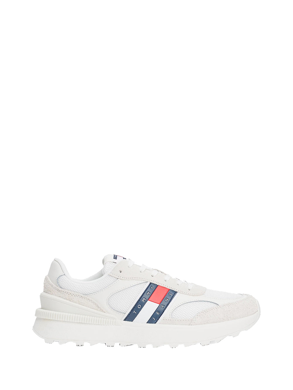 TOMMY HILFIGER 1USCITA Tommy Hilfiger Sneakers Tjm Technical Runner Uomo - Beige Ecru