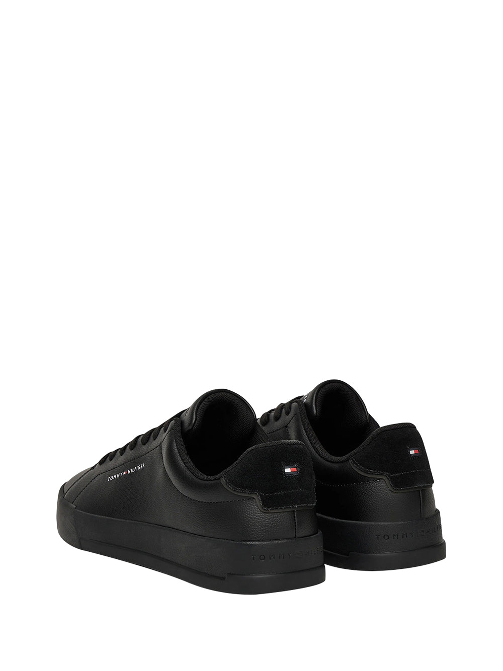 TOMMY HILFIGER 1USCITA Tommy Hilfiger Sneakers Th Court Lth Detail - Nero Nero