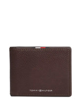 TOMMY HILFIGER 2USCITA Portafoglio Tommy Hilfiger Bifold Corporate in pelle Marrone Marrone