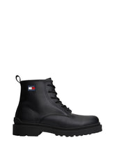 TOMMY HILFIGER 2USCITA Tommy Hilfiger Anfibi Tjm Lace Up Rubberiz Nero Nero