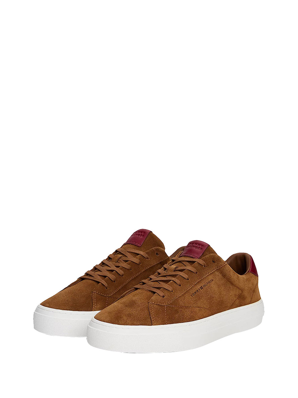 TOMMY HILFIGER 2USCITA Tommy Hilfiger Sneakers Premium Dress Cupsol Ccoconut Grove Marrone Coconut Grove