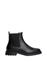 TOMMY HILFIGER 2USCITA Anfibi Tommy Hilfiger Chelsea in pelle leggeri Nero Nero
