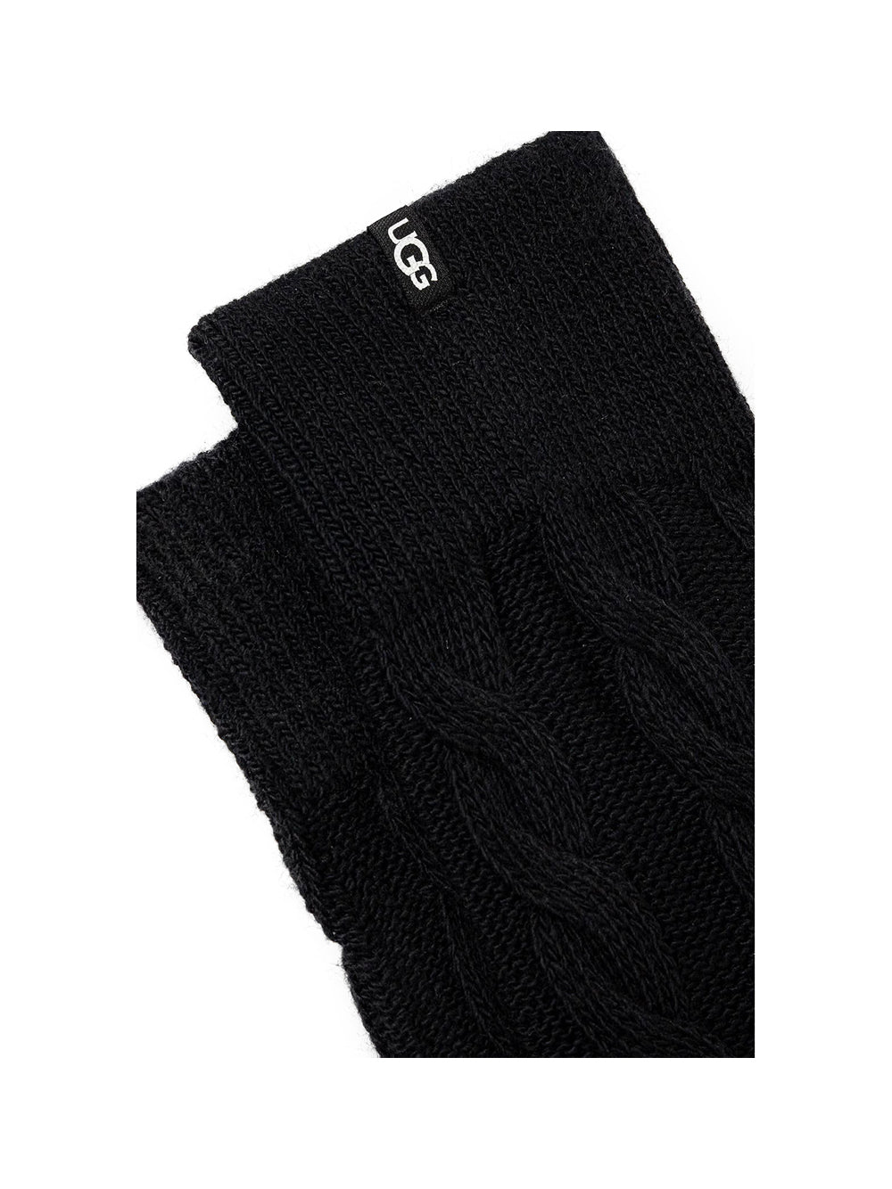 UGG Calzini Ugg Alla Coscia In Maglia A Trecce Zanika - Nero Nero