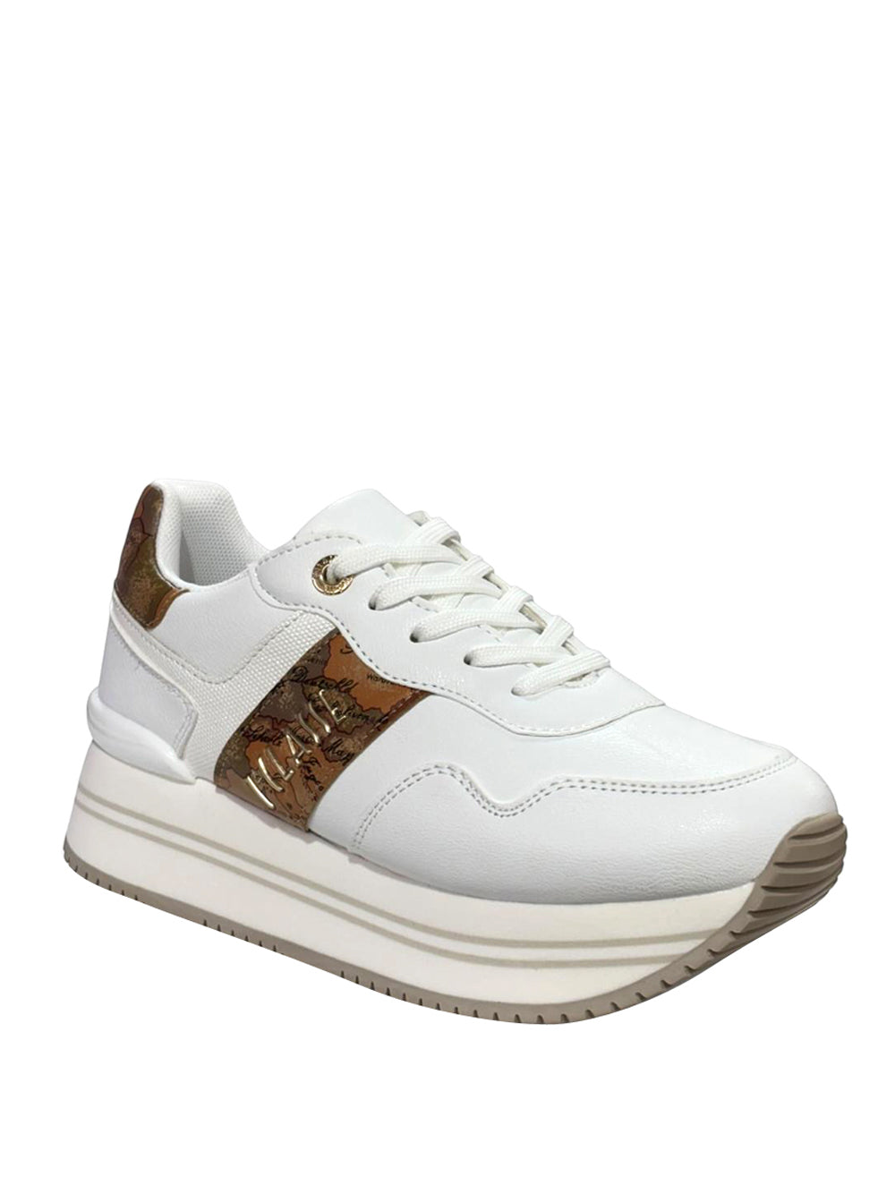 2 PRIMA CLASSE Sneakers Alviero Martini - Bianco/Geo Beige Bianco/Geo Beige