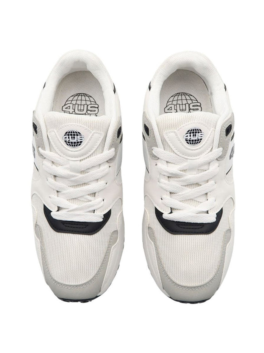 4US STC Sneakers Paciotti Snooze Bianco Bianco/nero