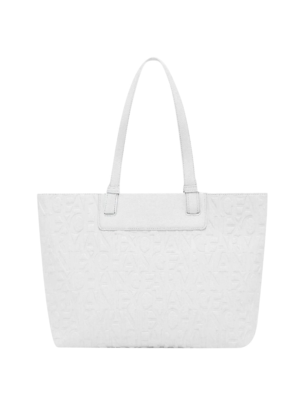 ARMANI EXCHANGE Borsa Shopper Armani Echange - Bianco Bianco