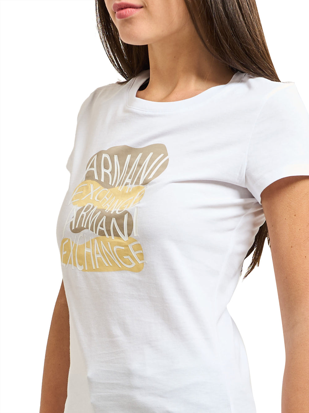 ARMANI EXCHANGE T-Shirt Ax Girocollo Armani Exchange - Bianco Optic White