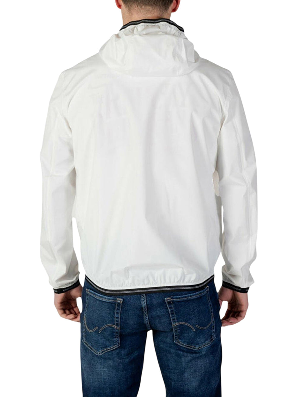 BLAUER Giacca a Vento Nastrata Farrin Blauer - Bianco Bianco