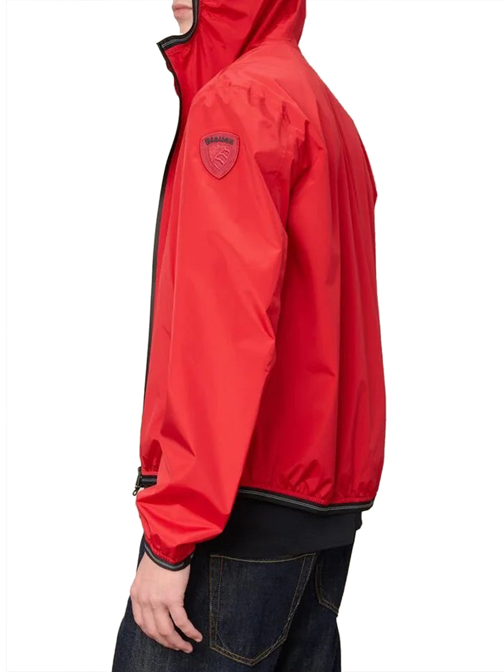 BLAUER Giacca a Vento Nastrata Farrin Blauer - Rosso Rosso