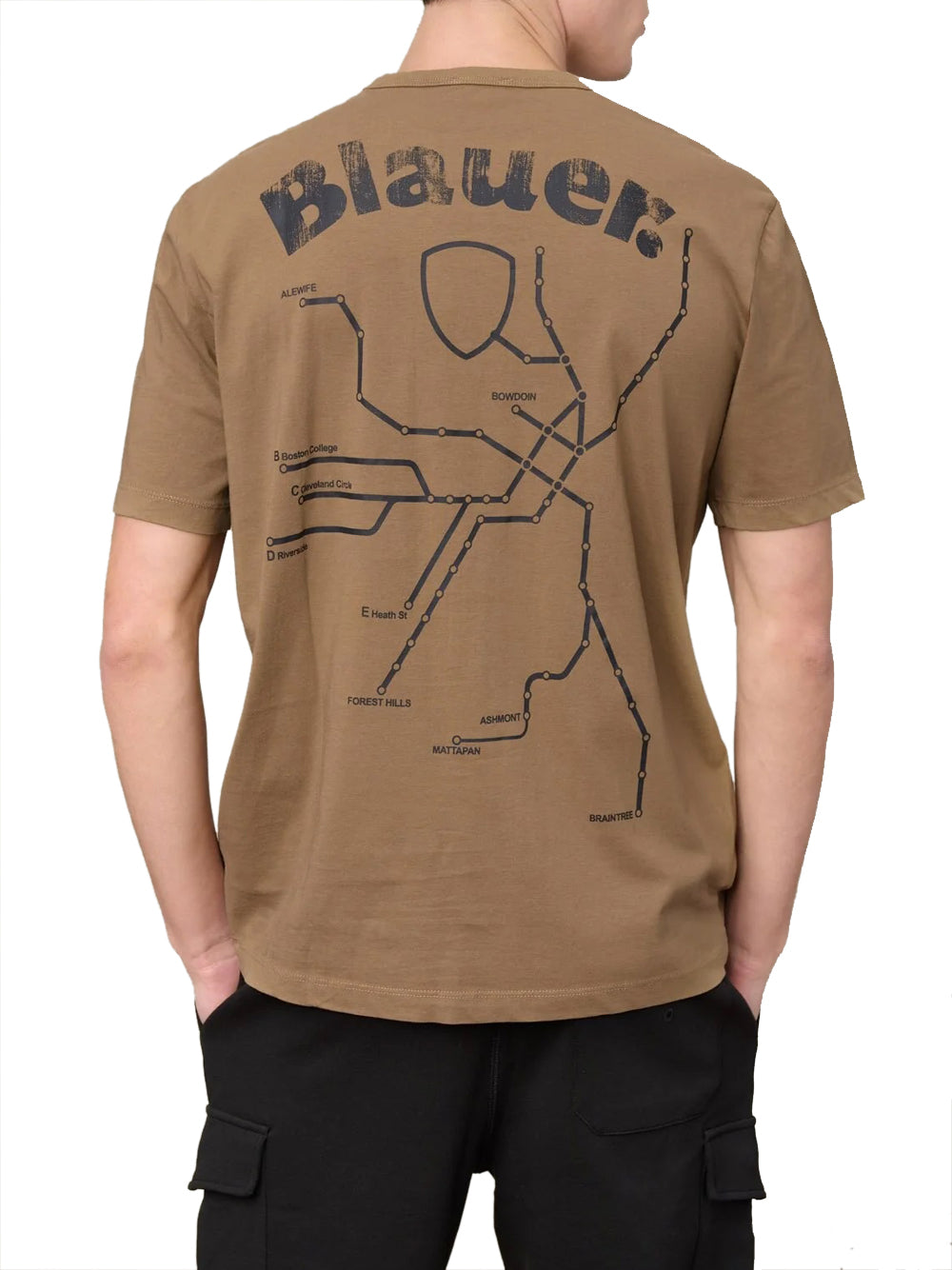 BLAUER T-Shirt Blauer Jeffers - Nocciola Nocciola