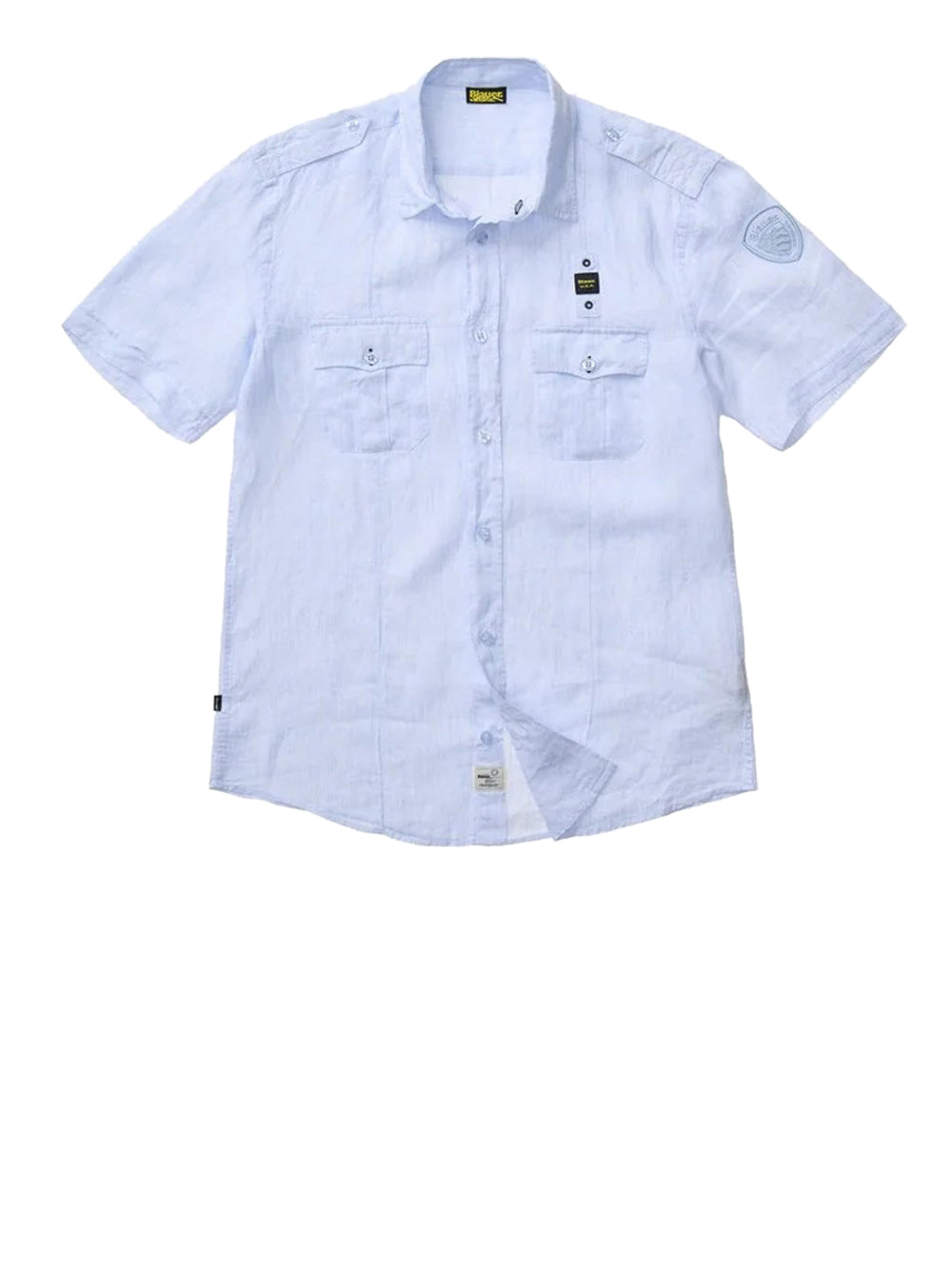 BLAUER Camicia Blauer Benson - Azzurro Azzurro