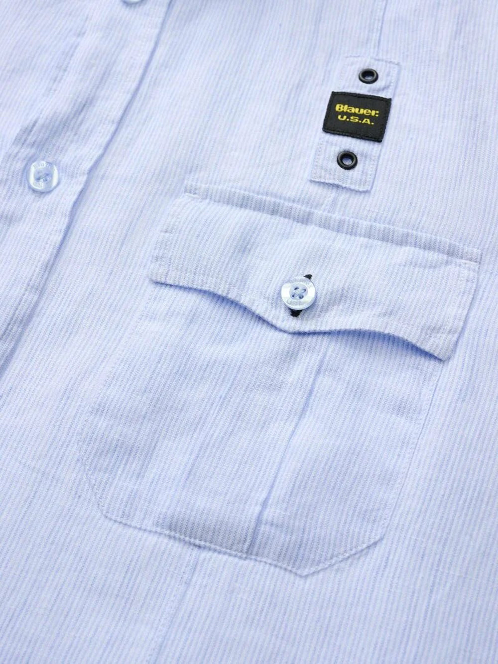 BLAUER Camicia Blauer Benson - Azzurro Azzurro