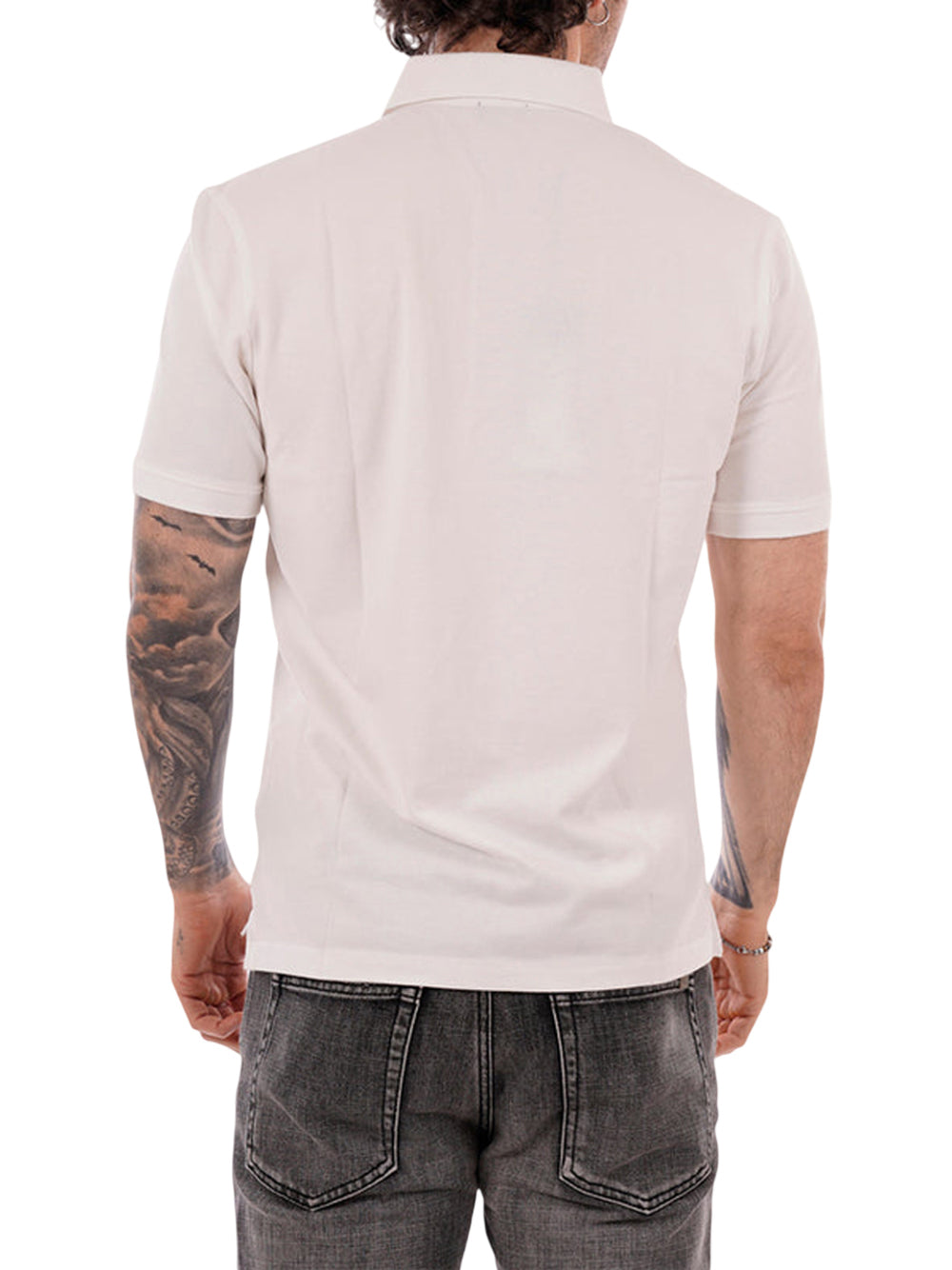 BLAUER Polo Albans Blauer - Bianco Bianco