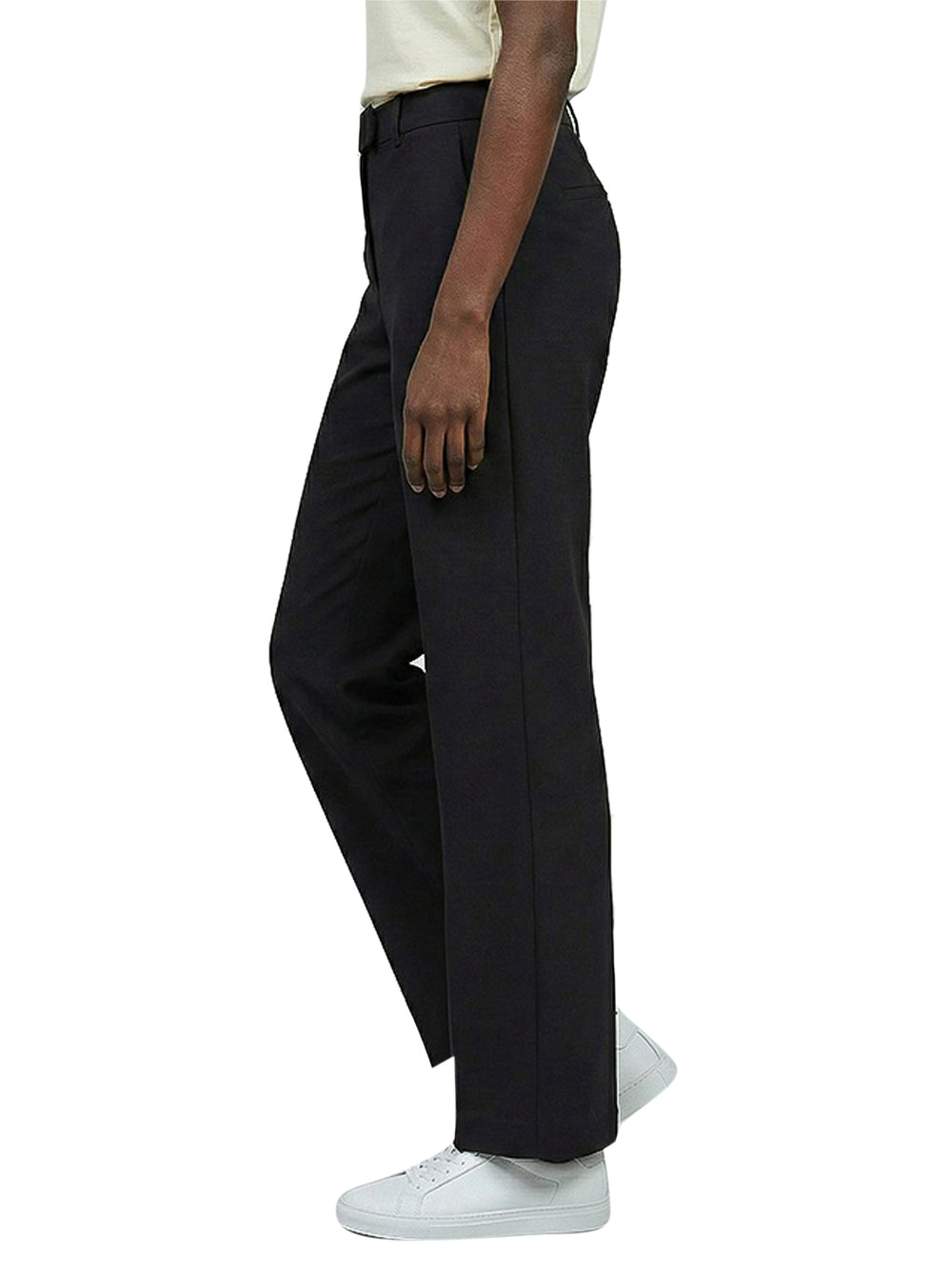 CALVIN 1LINEA 2USCITA Pantalone Calvin Klein A Gamba Dritta - Nero Nero