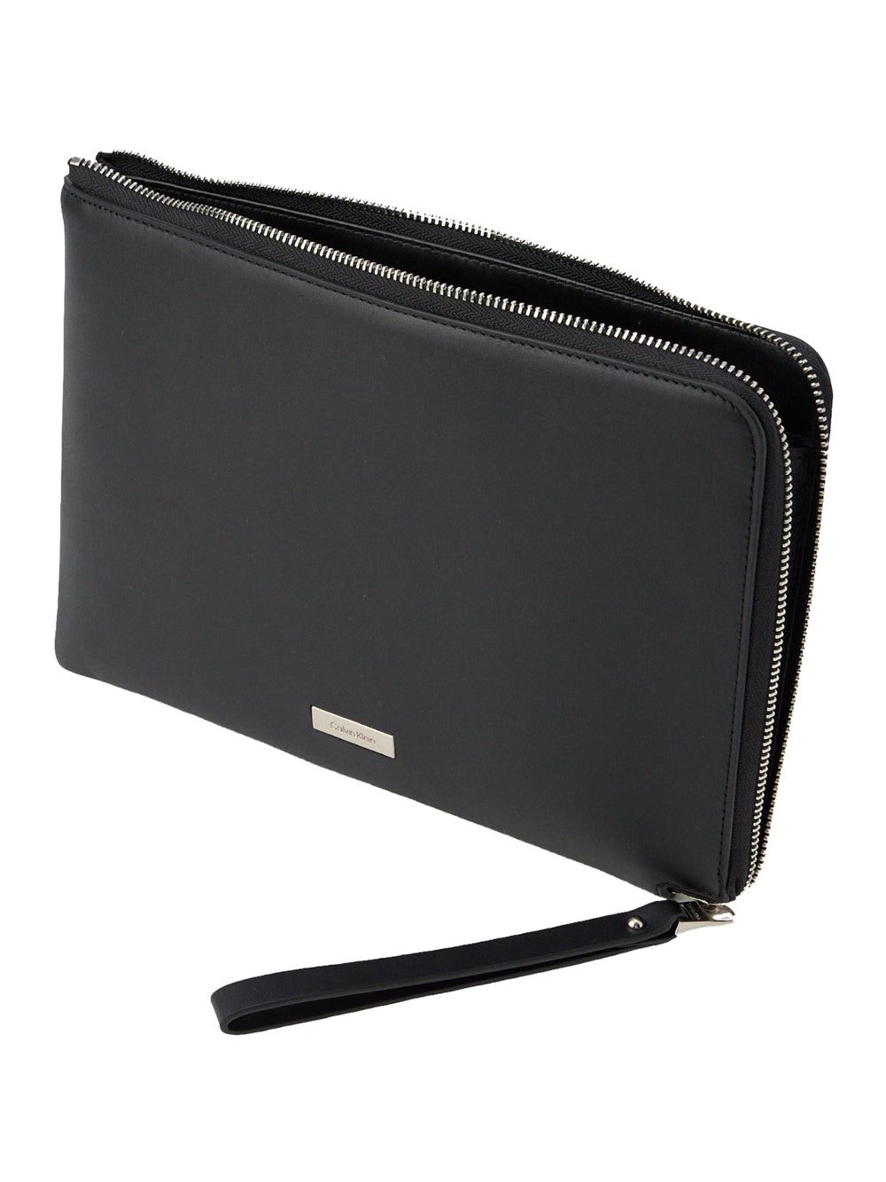 CALVIN ACC.1USCITA Pochette Calvin Klein Plaque Pouch - Nero Nero