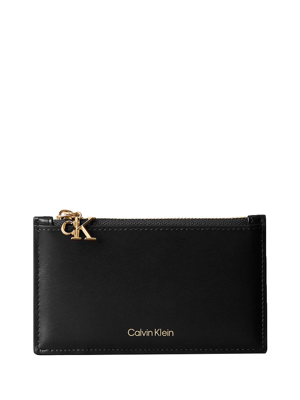 CALVIN ACC.1USCITA Portacarte Calvin Klein In Pelle - Nero Nero
