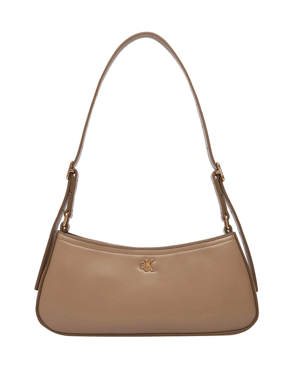CALVIN ACC.1USCITA Calvin Klein Borsa A Spalle Logo Monogramma E Hardware - Beige Beige