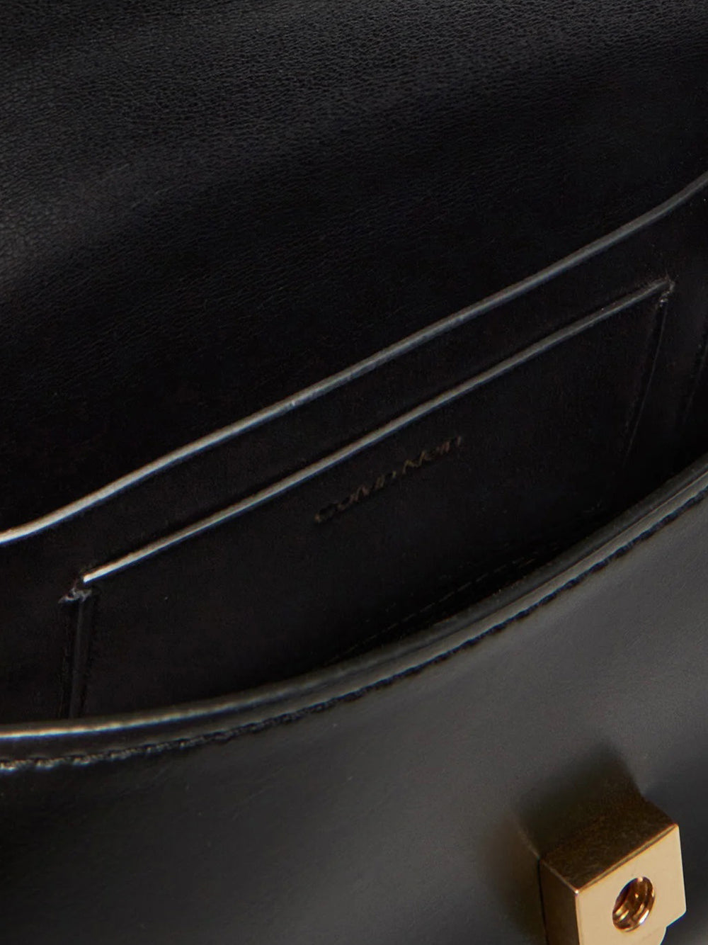 CALVIN ACC.1USCITA Calvin Klein Borsa a Tracolla Ck Convertible Chain Small - Nero Nero