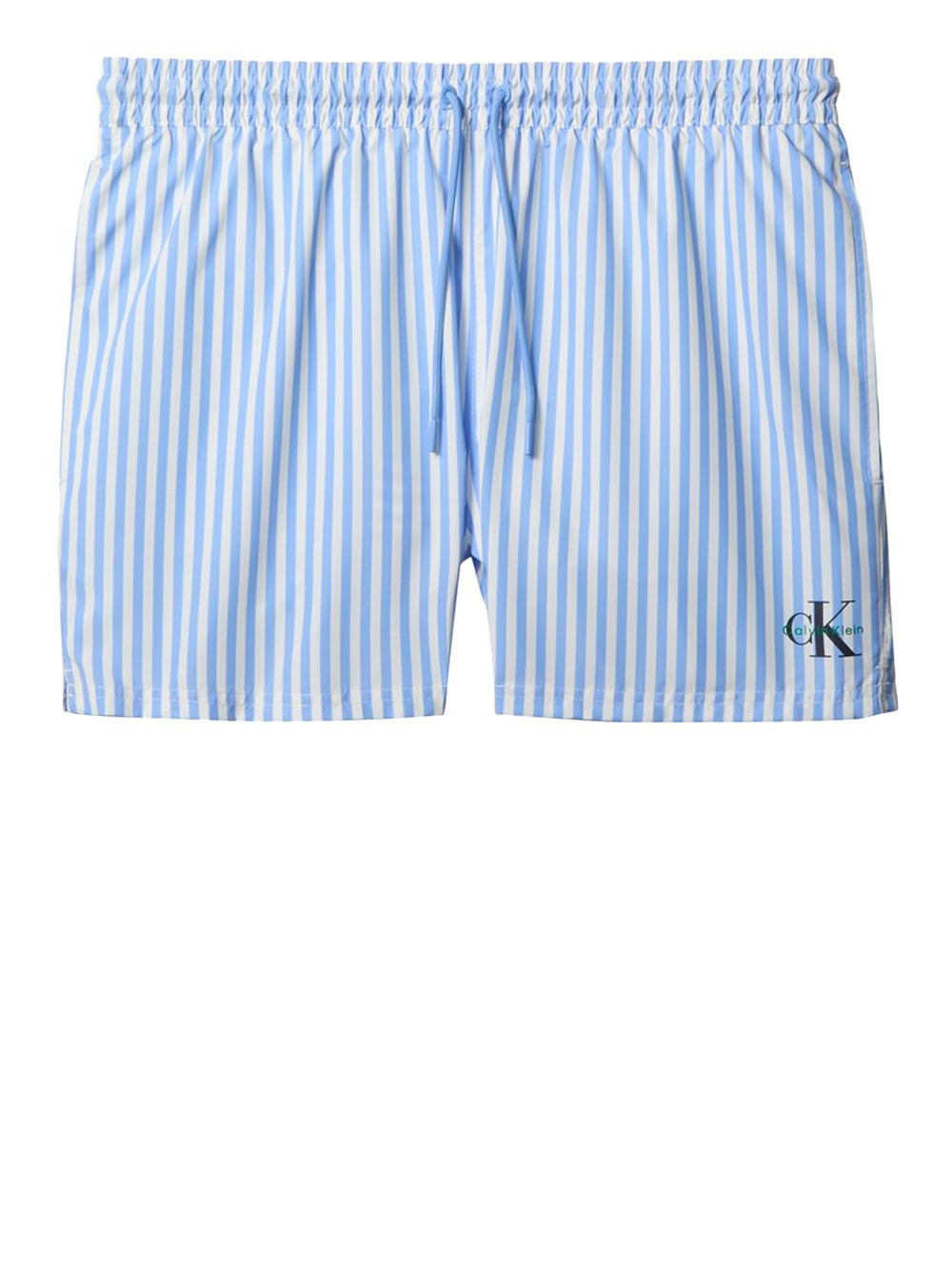 CALVIN BEACH Calvin Beach Shorts Mare Ck Monogram - Celeste Celeste