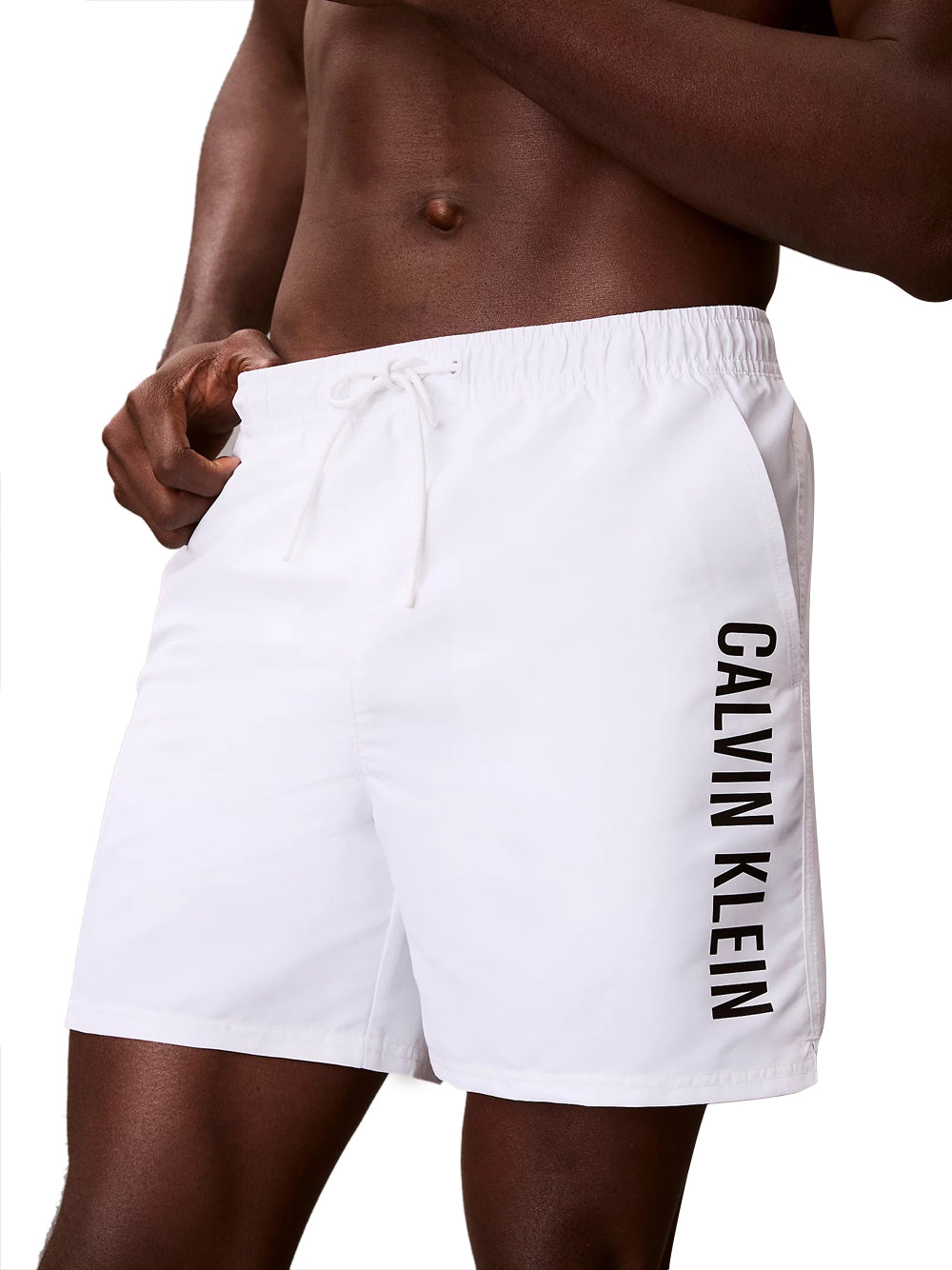 CALVIN BEACH Calvin Beach Shorts Mare Intense Power - Bianco Bianco
