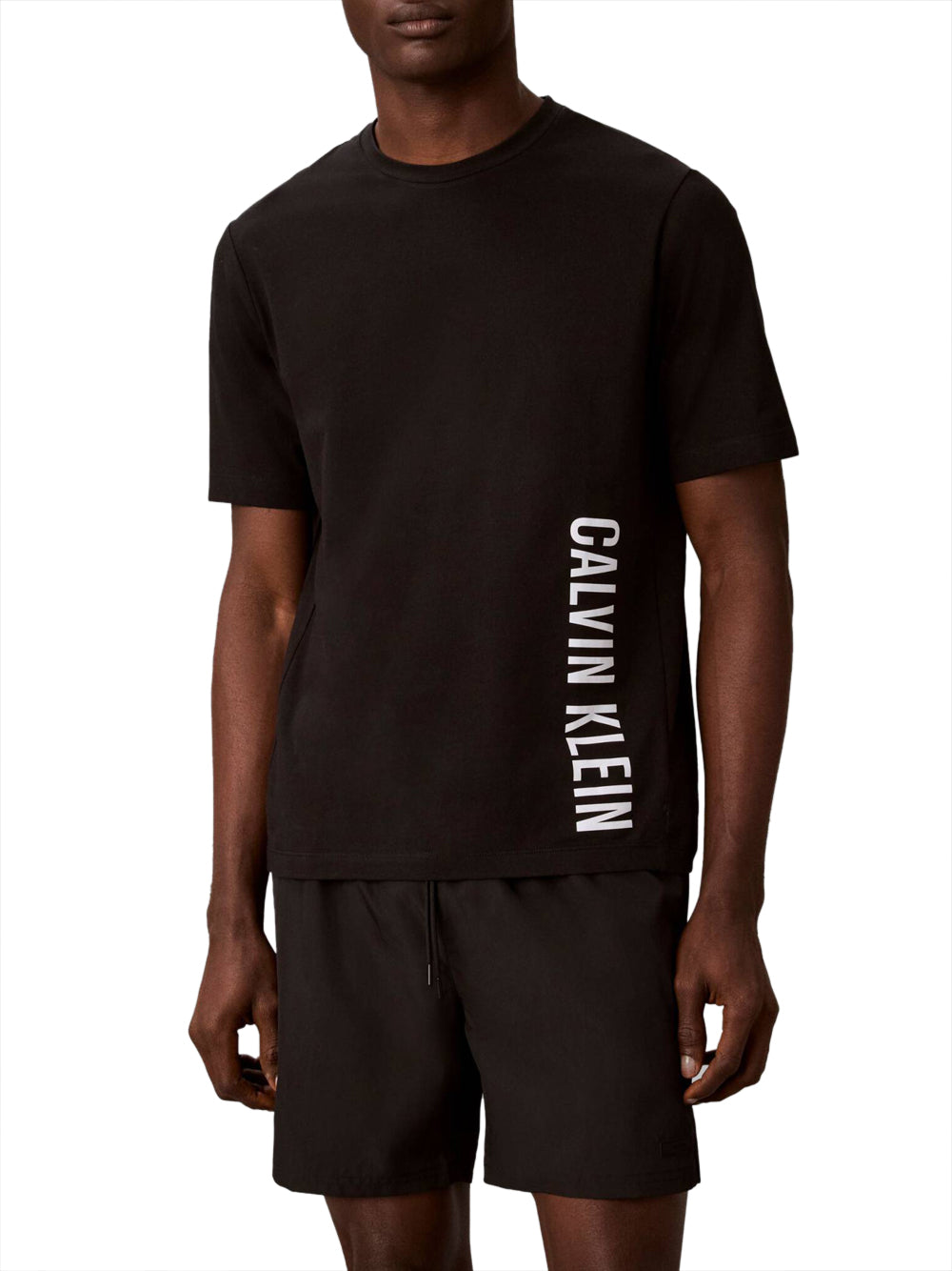 CALVIN BEACH Calvin Beach T-Shirt Coverups Intense Power - Nero Nero