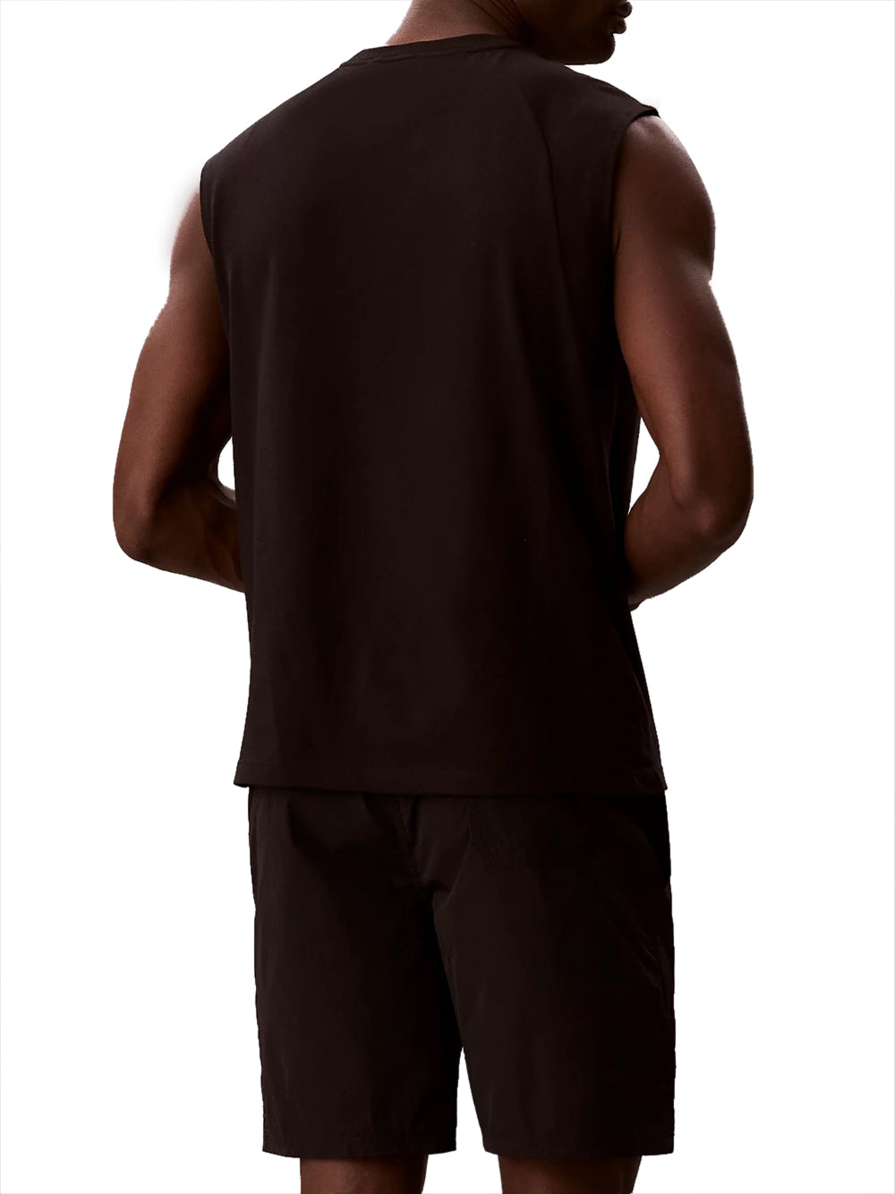 CALVIN BEACH Calvin Beach Canotta Coverups Icon Essentials - Nero Nero