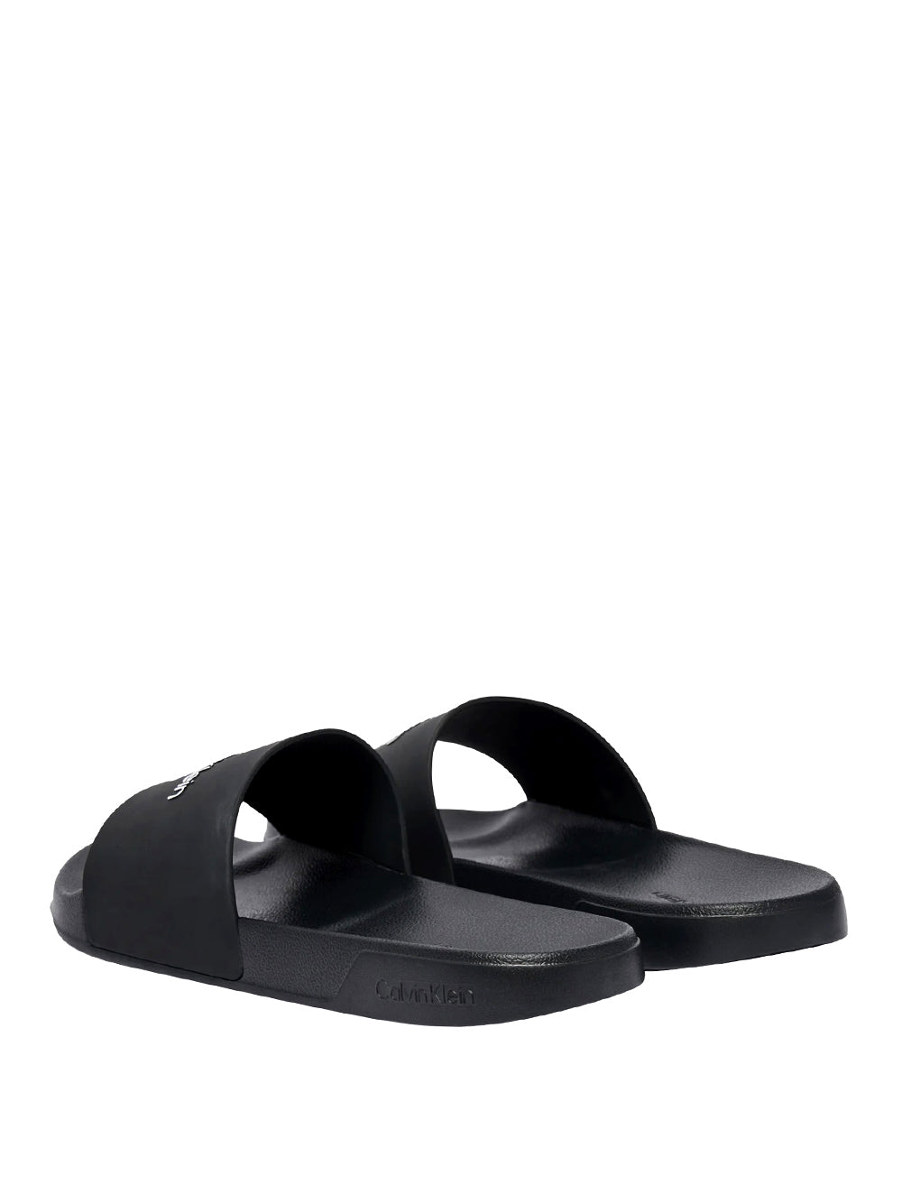 CALVIN CALZATURE 2USCITA Calvin Klein Infradito Chanclas Ess Slide Monobrand - Nero Triple Black