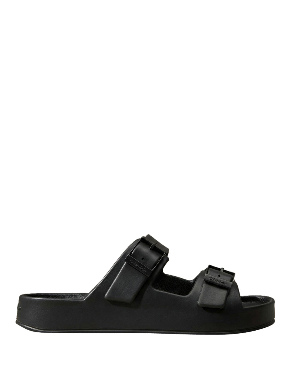 CALVIN CALZATURE 2USCITA Calvin Klein Sandalo Ergon Eva Double Bar - Nero Triple Black