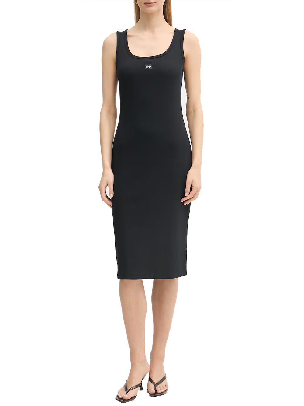 CALVIN2 2USCITA Calvin Klein Abito Logo Frontale - Nero BLACK