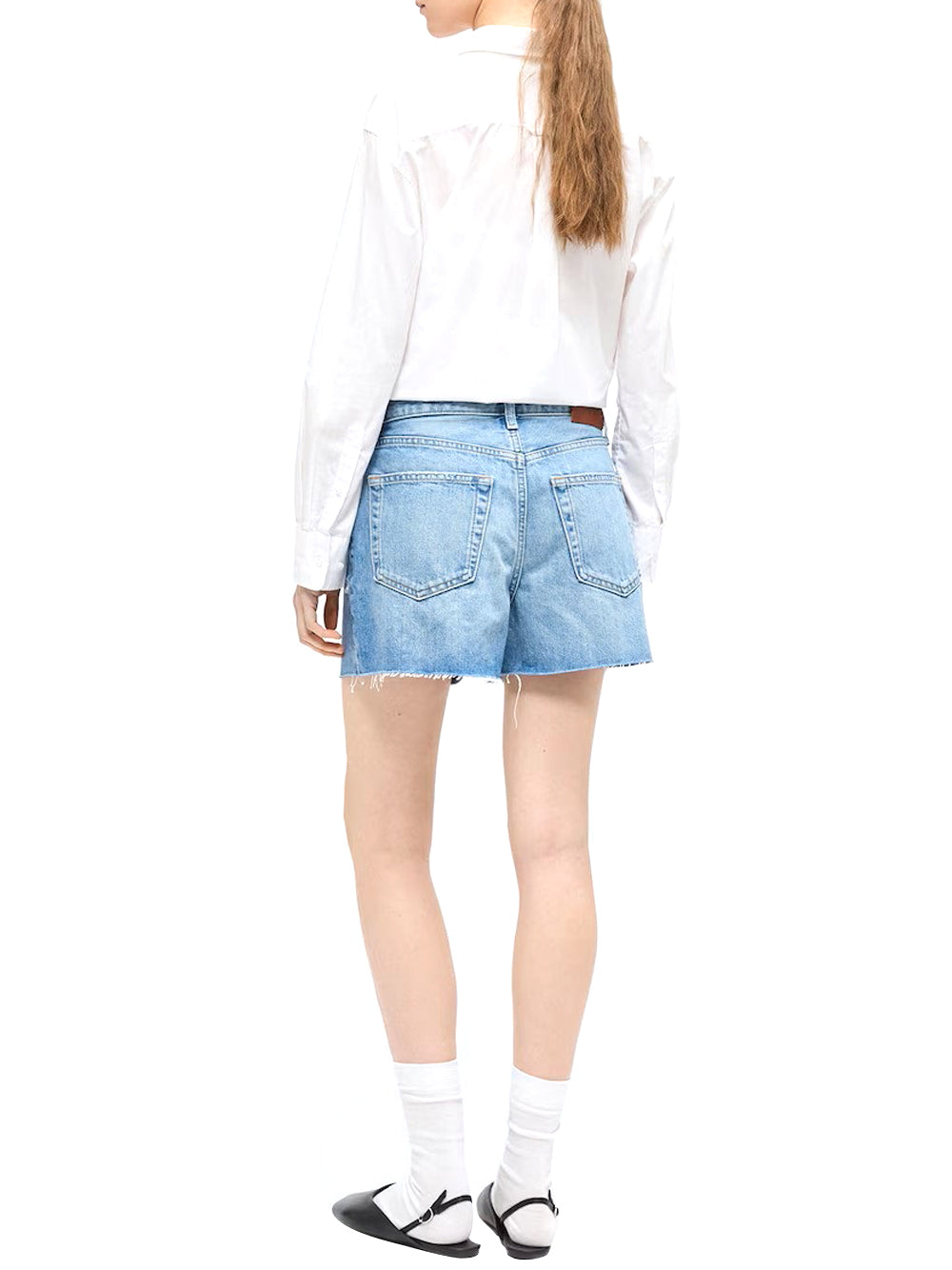 CALVIN2 2USCITA Short Calvin Klein 90S 3 In Bardo Denim Bardot Blue