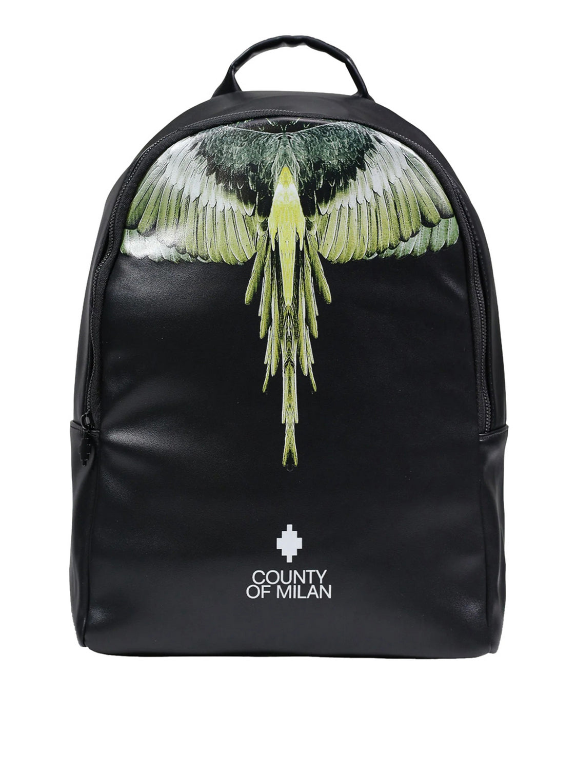 COUNTY OF MILAN Zaino Marcelo Burlon Printed - Nero/Giallo Nero/giallo