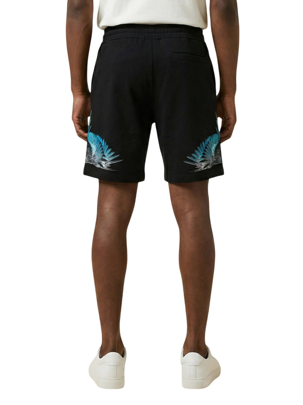 COUNTY OF MILAN Bermuda Marcelo Burlon In Cotone - Nero/Multi NERO/MULTI