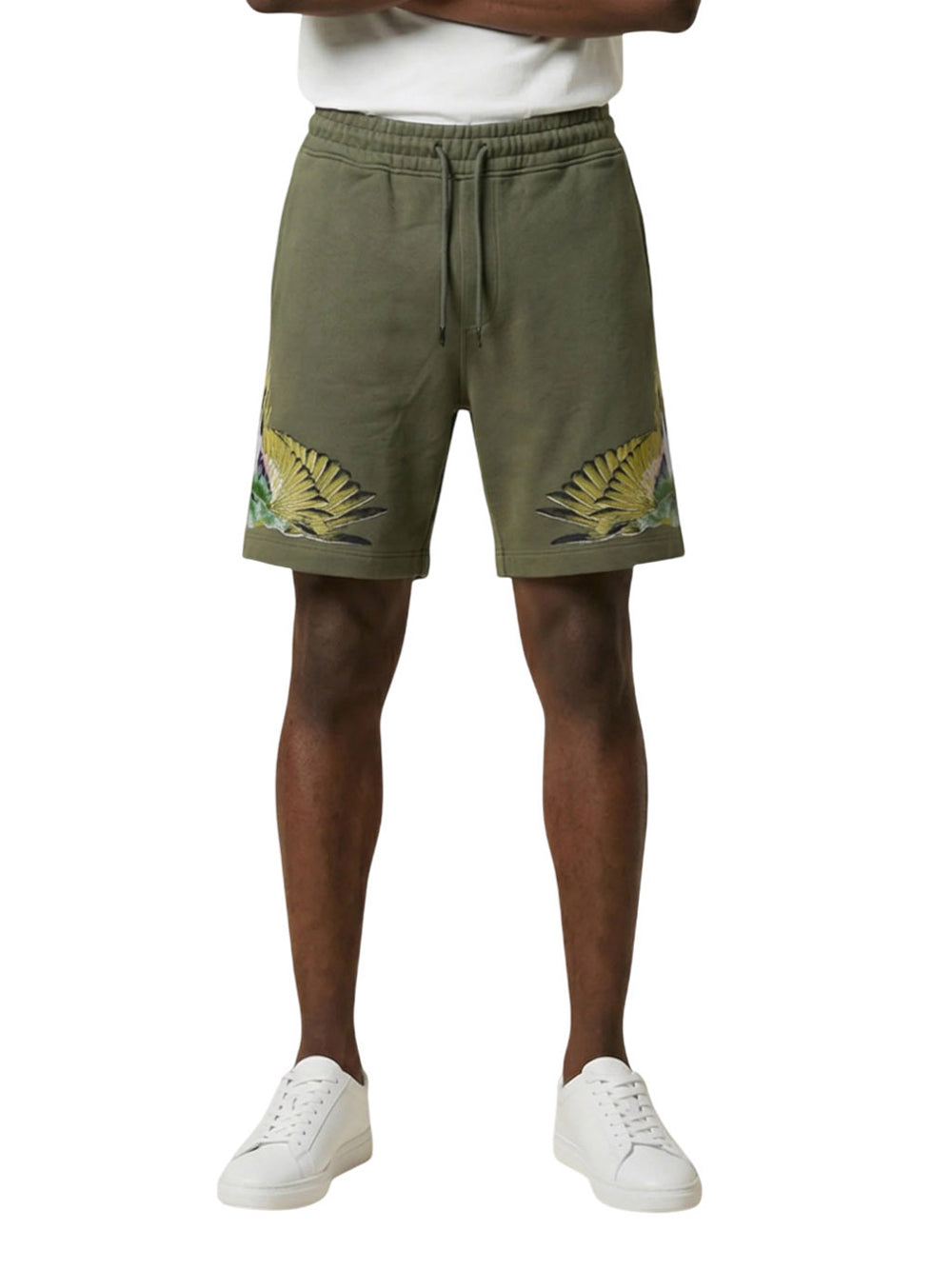 COUNTY OF MILAN Bermuda Marcelo Burlon In Cotone - Verde Verde