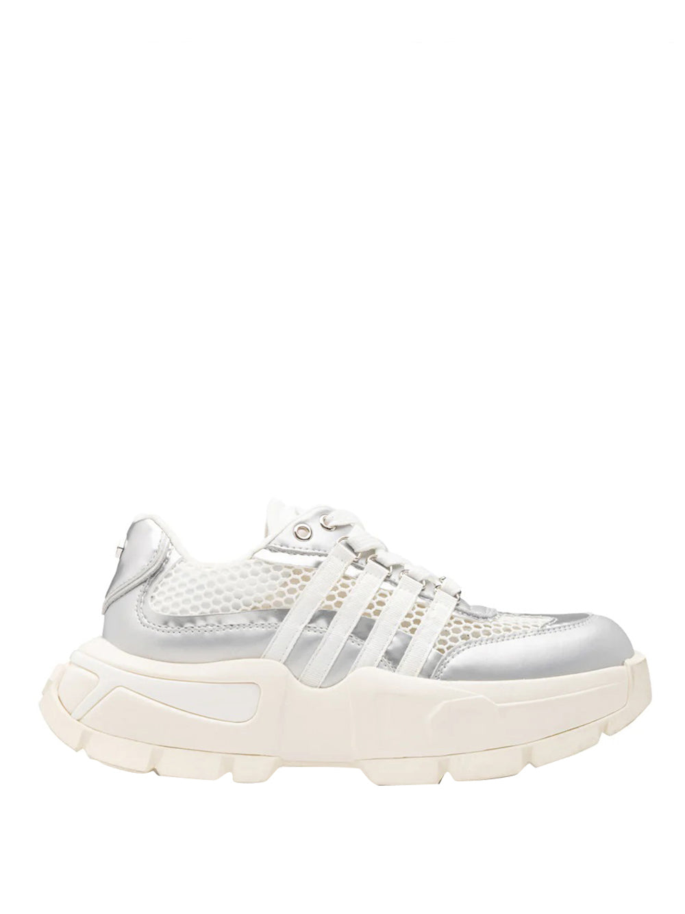 CULT PRE Sneakers Cult Taylor 4703 - Bianco/Argento BIANCO/ARGENTO