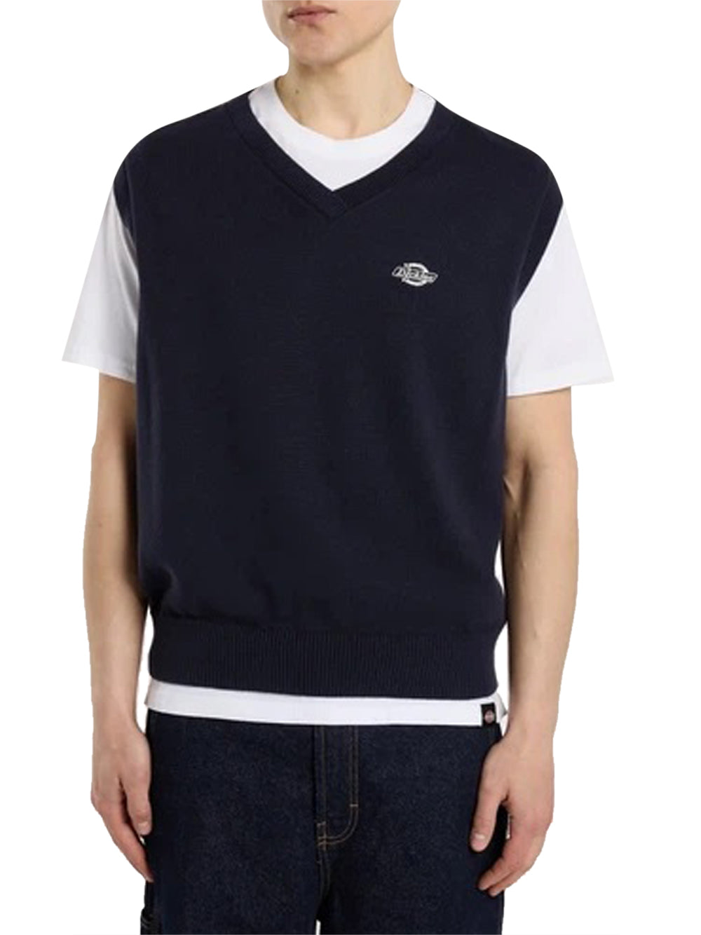 DICKIES Gilet In Maglia Summerdale Dickies - Blu Blu