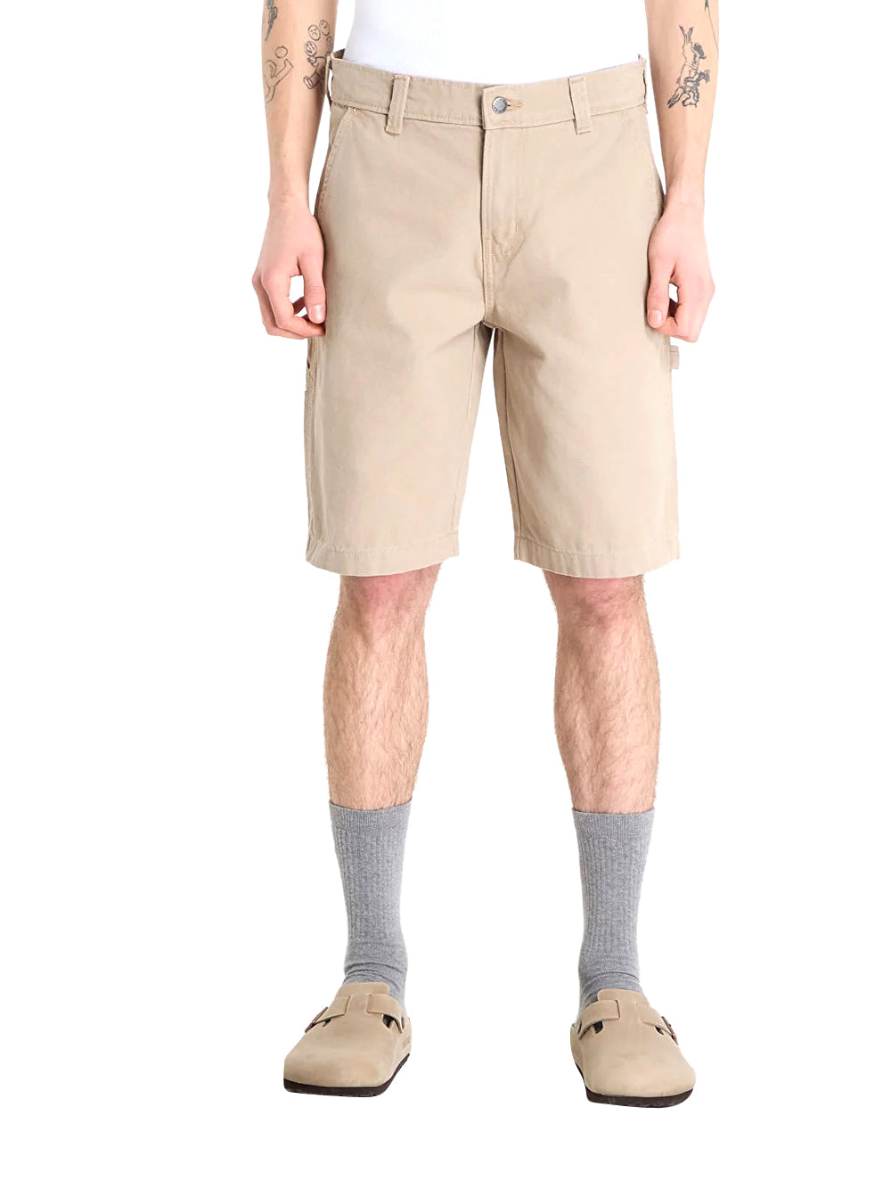 DICKIES Bermuda Canvas Carpenter Short Dickies - Beige Beige