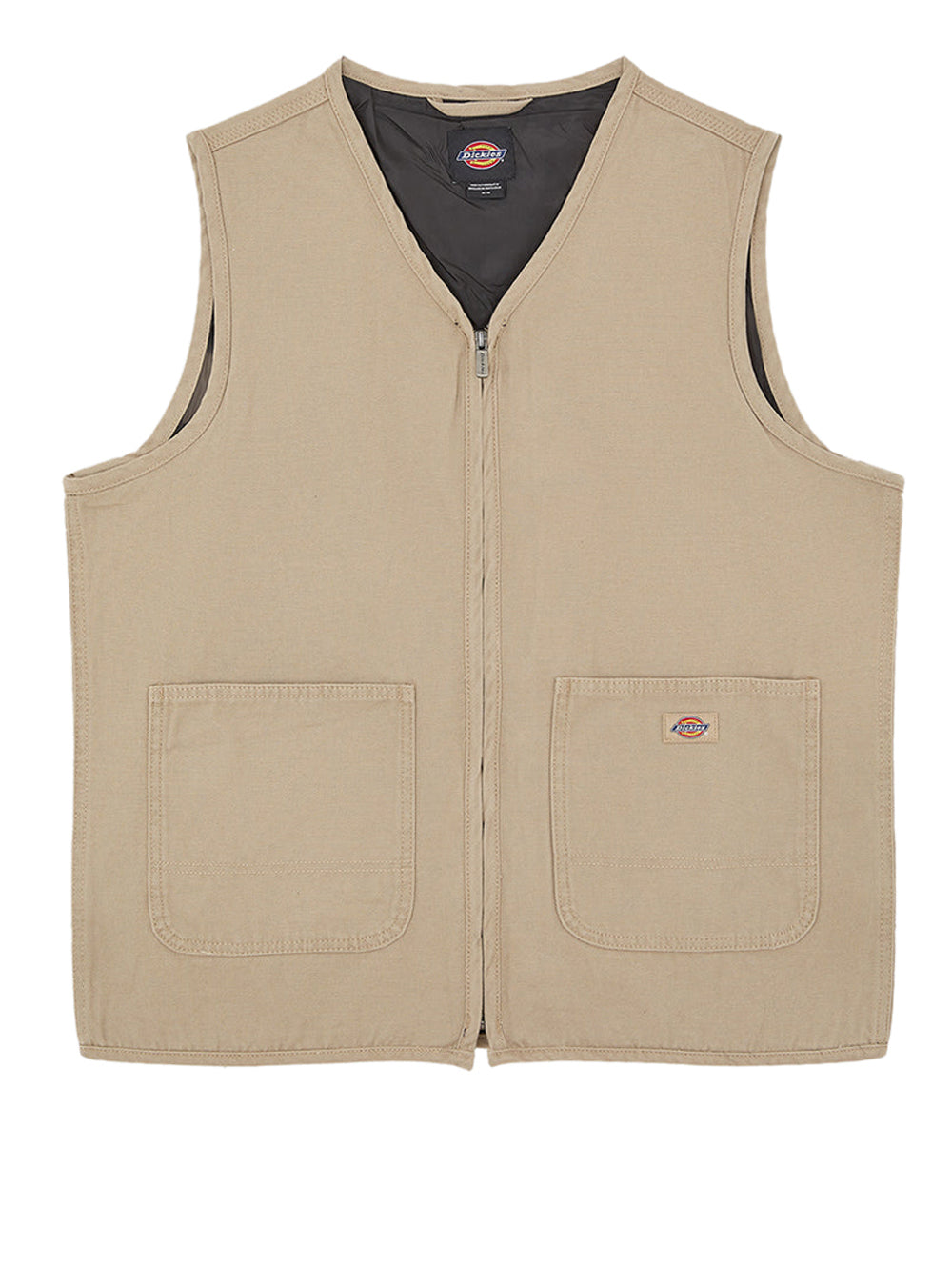 DICKIES Gilet Dickies In Canvas - Sabbia Sabbia
