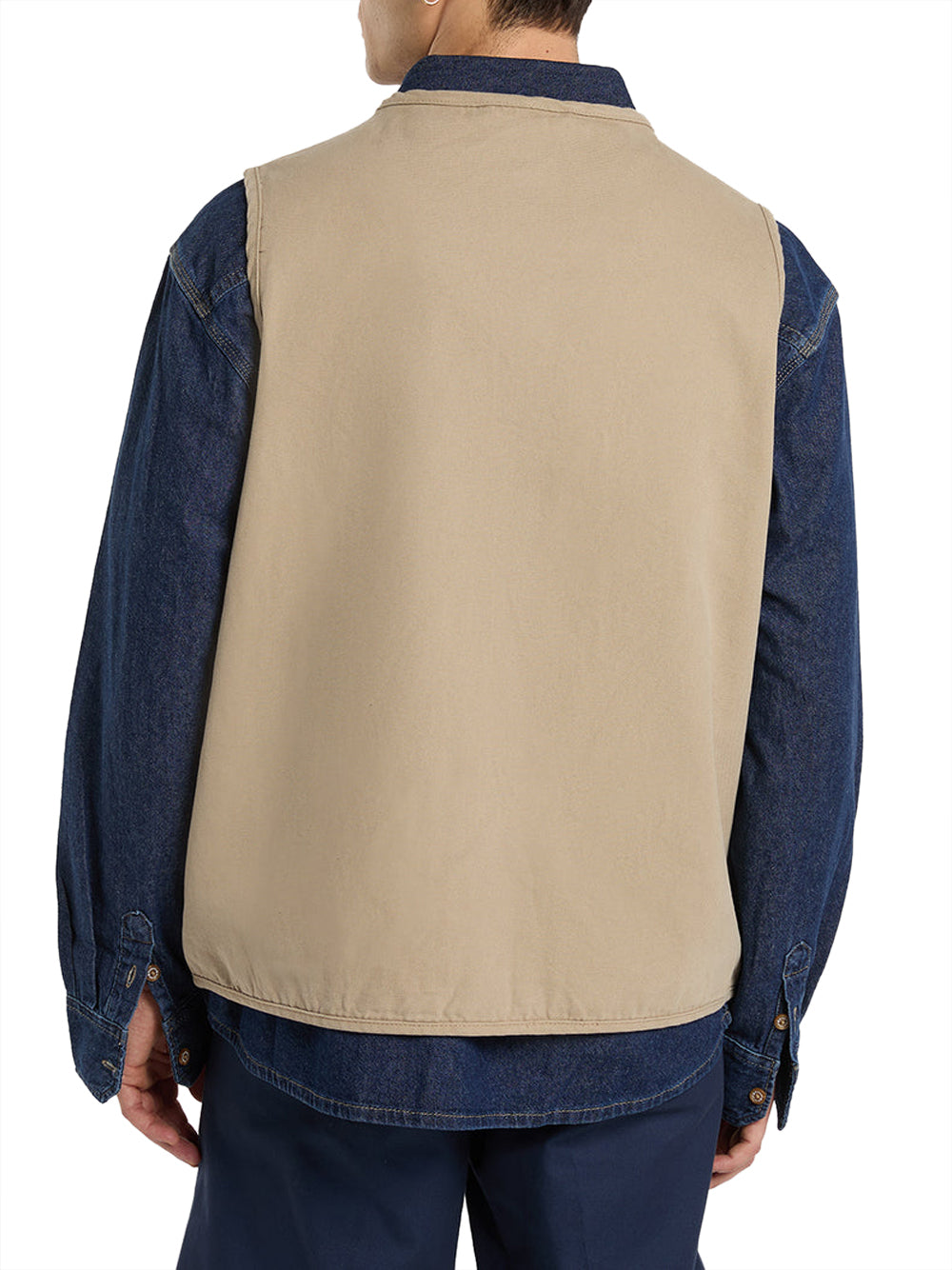 DICKIES Gilet Dickies In Canvas - Sabbia Sabbia