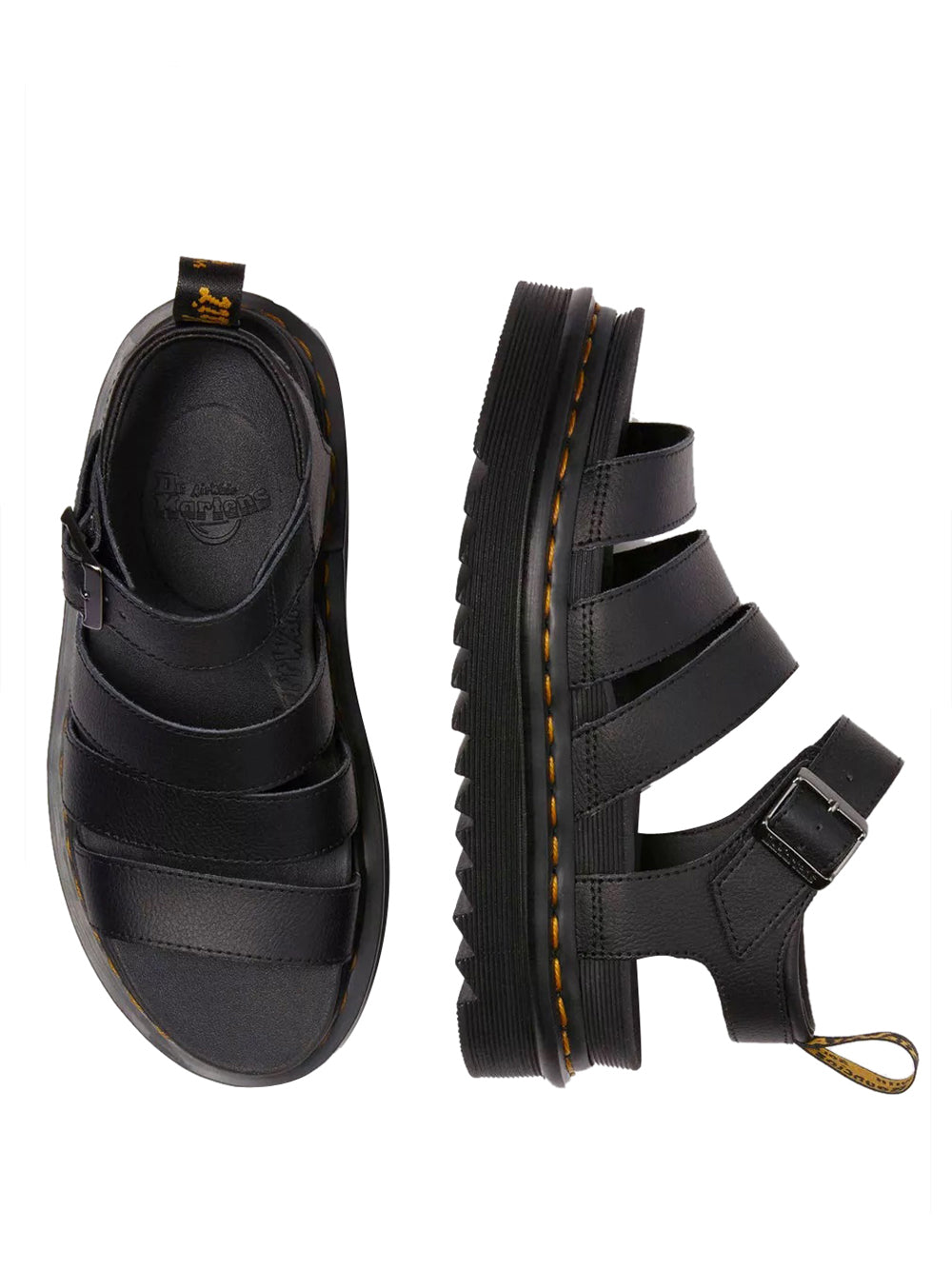 DR MARTENS Sandalo Basso Dr Martens Blaire Athena - Nero Nero