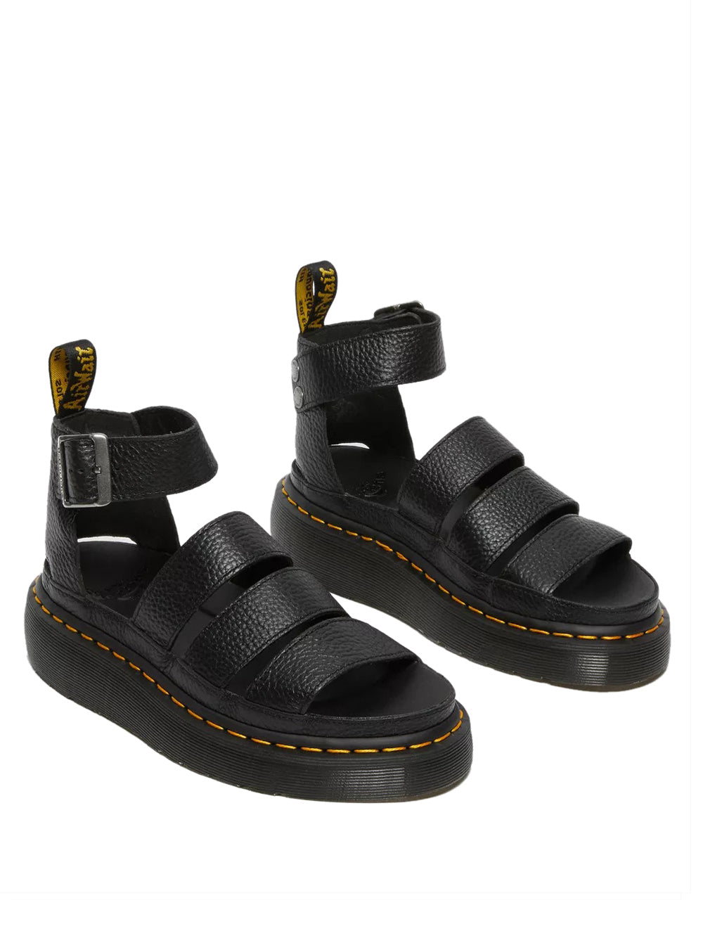 DR MARTENS Sandalo Basso Dr Martens Platform Quad Clarissa II - Nero Nero