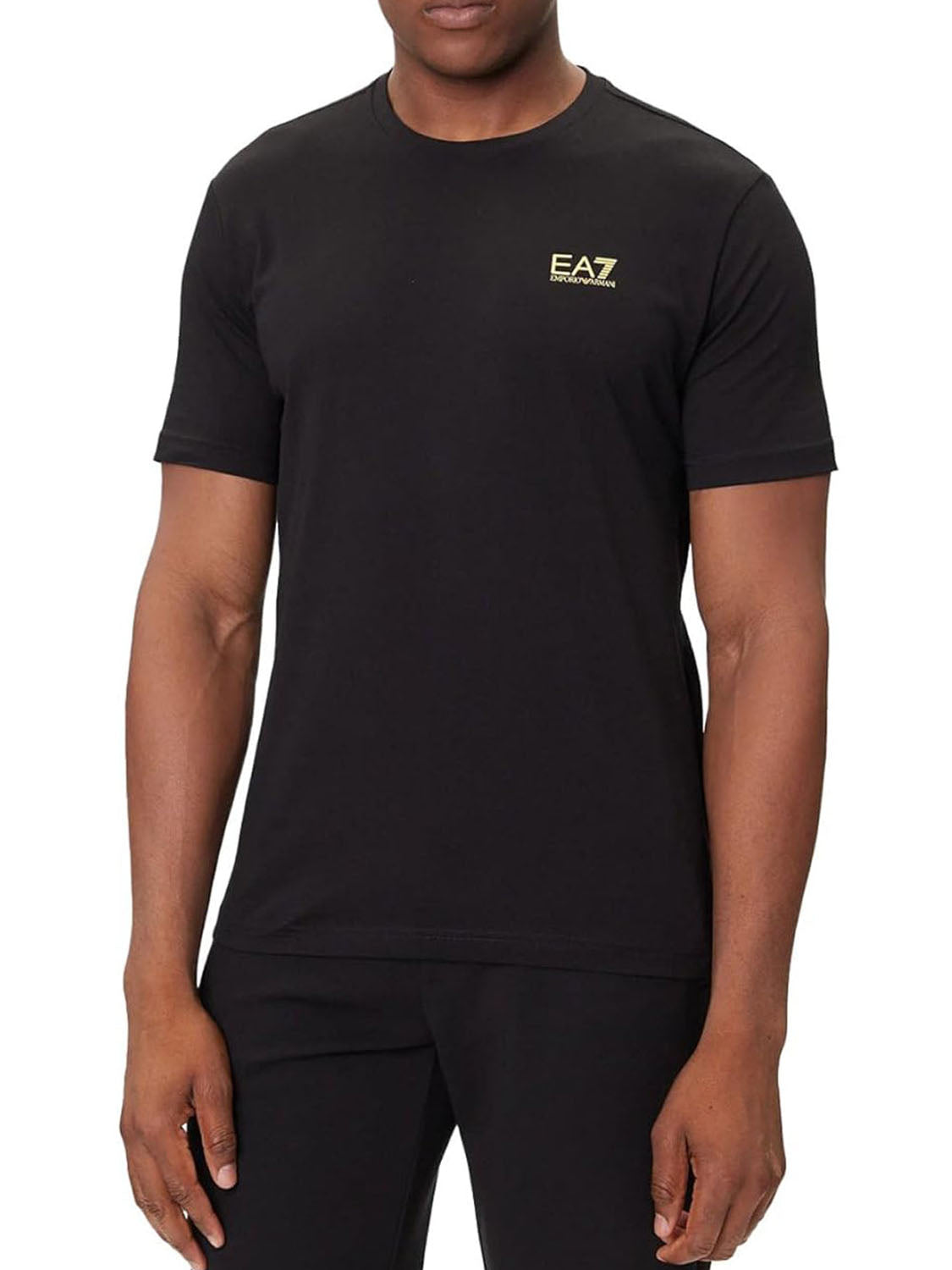 LACOSTE T-Shirt Basic Polvere Nero