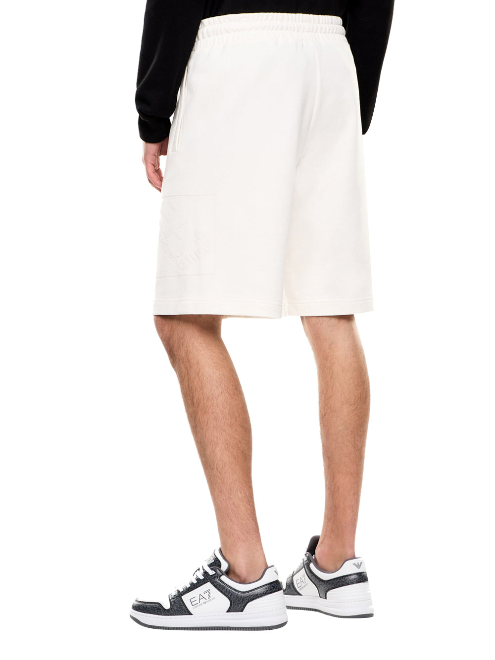 EA7 Short Ea7 Logo Series - Bianco Bianco