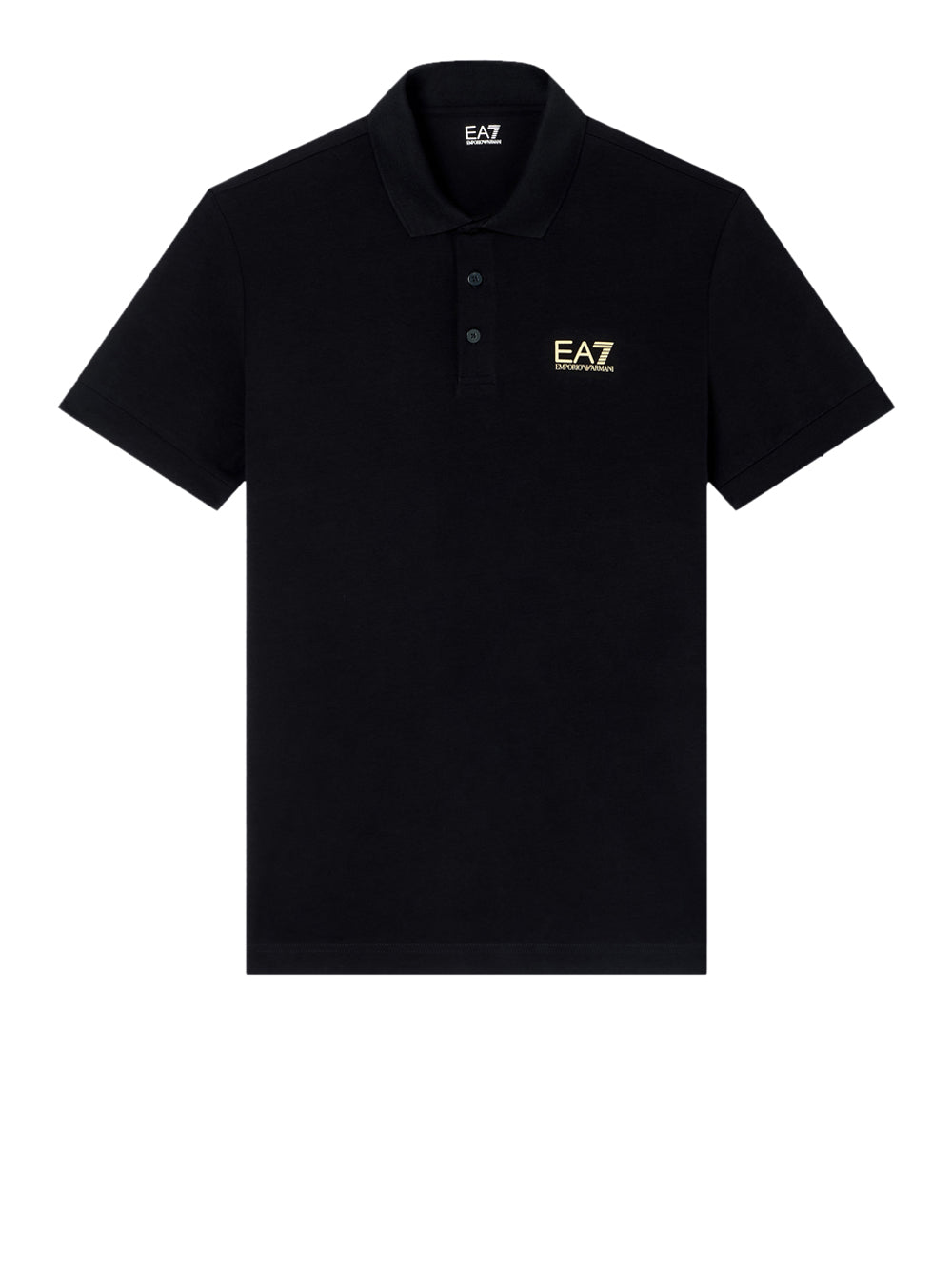 EA7 Polo Ea7 Core Identity - Nero/Oro Nero/oro