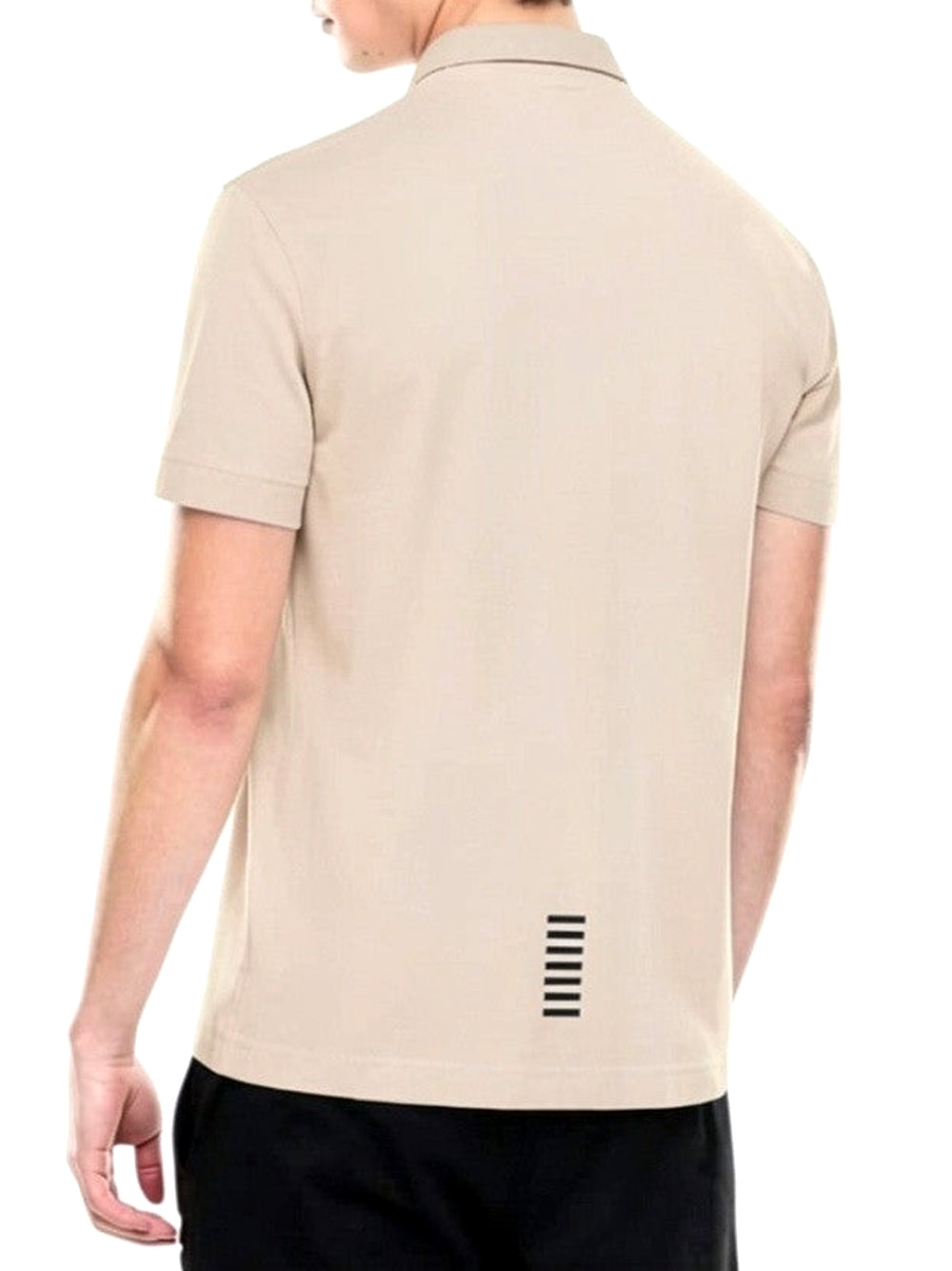 EA7 Ea7 Polo Logo Frontale - Beige Roasted Cashew