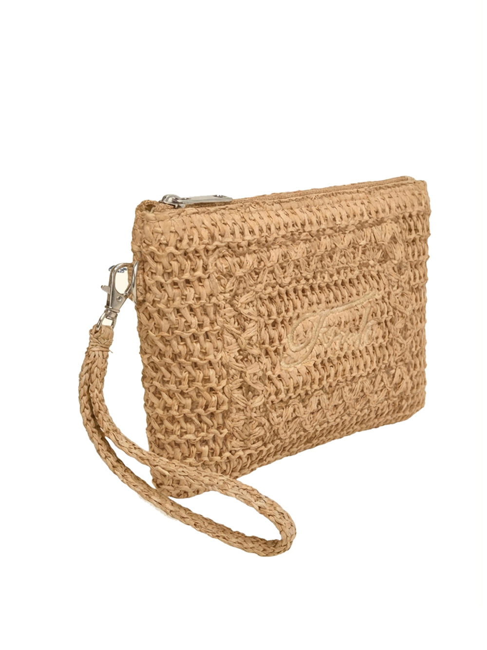 F**K Mini Pochette F**K - Beige Beige