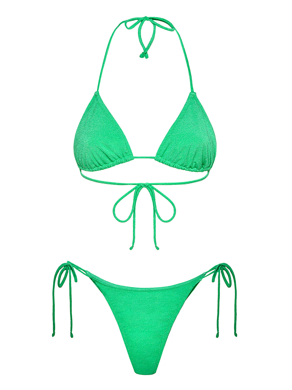 F**K Bikini Triangolo Con Slip Regolabile F**K - Acquamarina Acquamarine