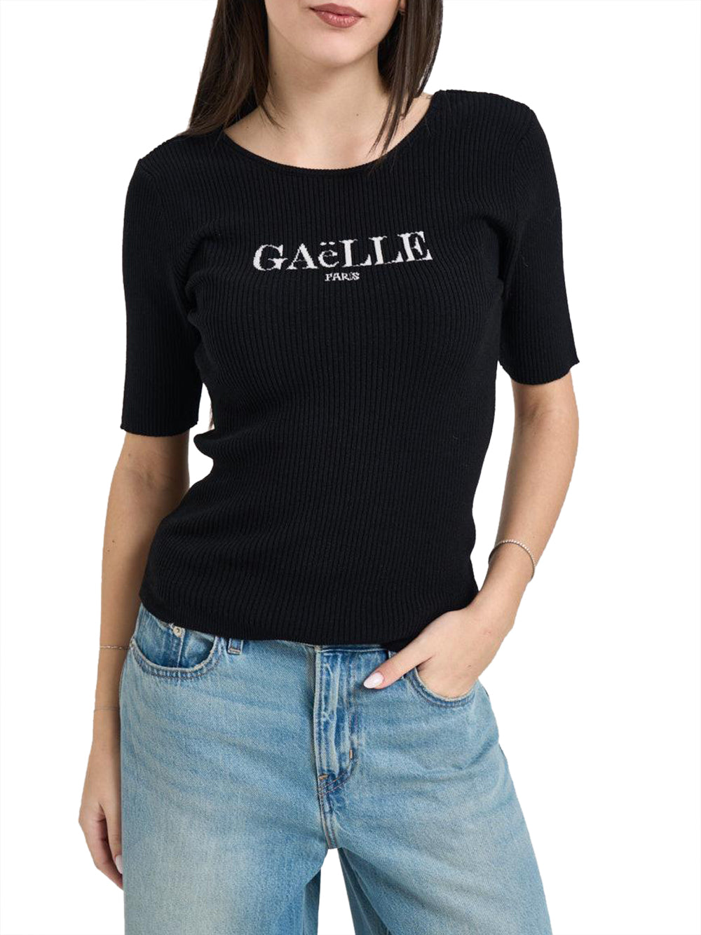 GAELLE PARIS Maglia Gaelle Paris M/M A Costine - Nero Nero